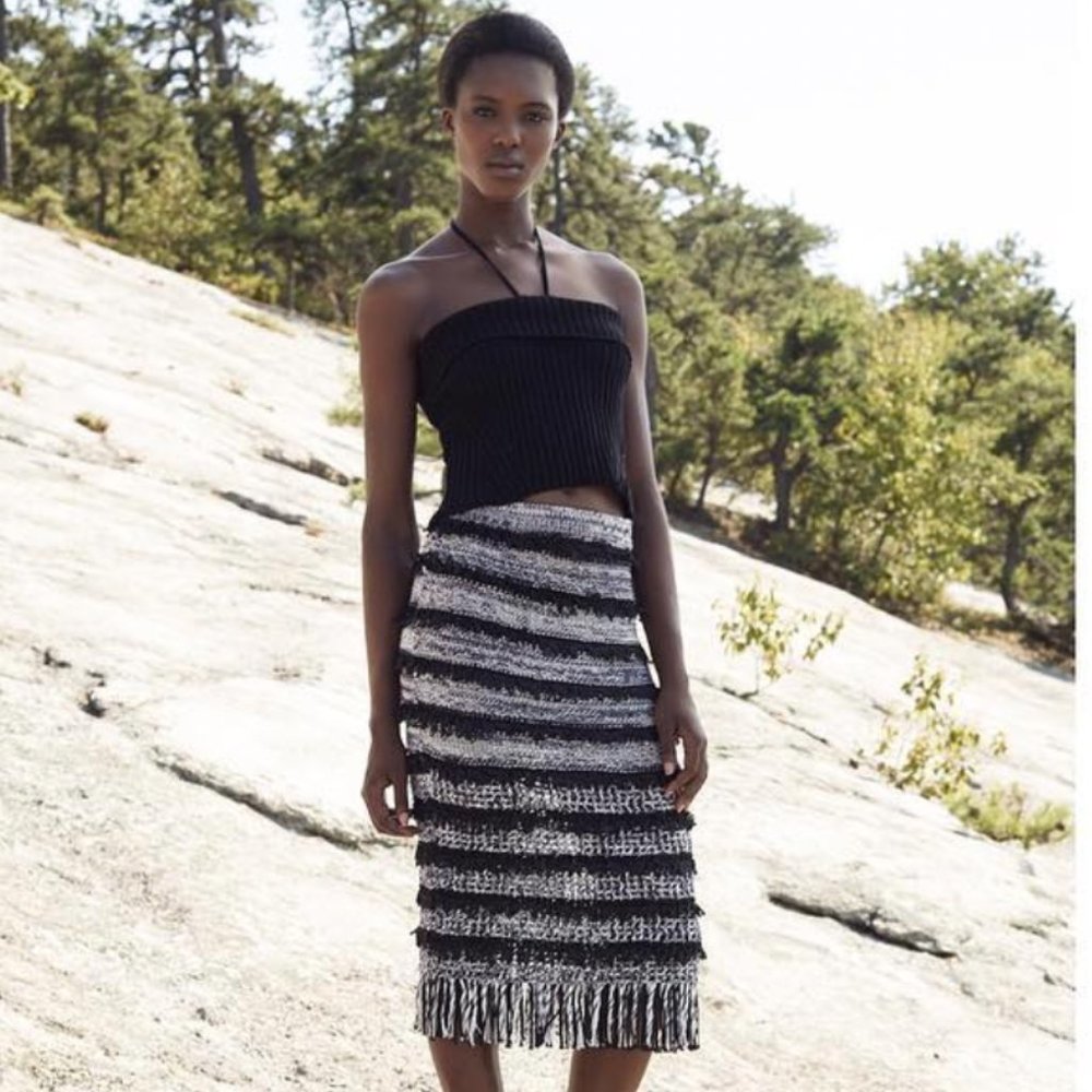 NEW❣️ ELEVEN SIX Luxury Knitwear Uyuni Skirt * Made in Bolivia
